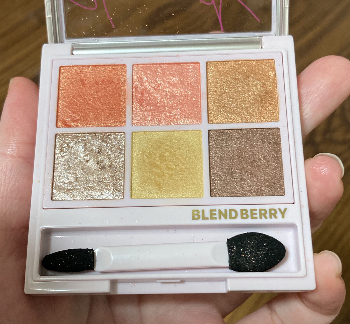 オーラクリエイション/BLEND BERRY/アイシャドウパレットを使ったクチコミ（2枚目）
