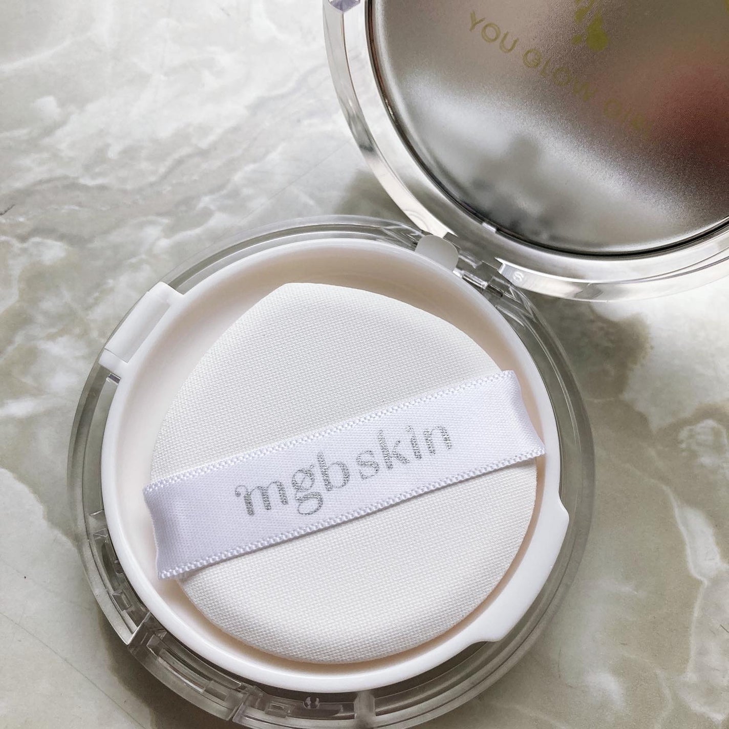 グロウ サン クッション/mgb skin/クッションファンデーションを使ったクチコミ(2枚目)