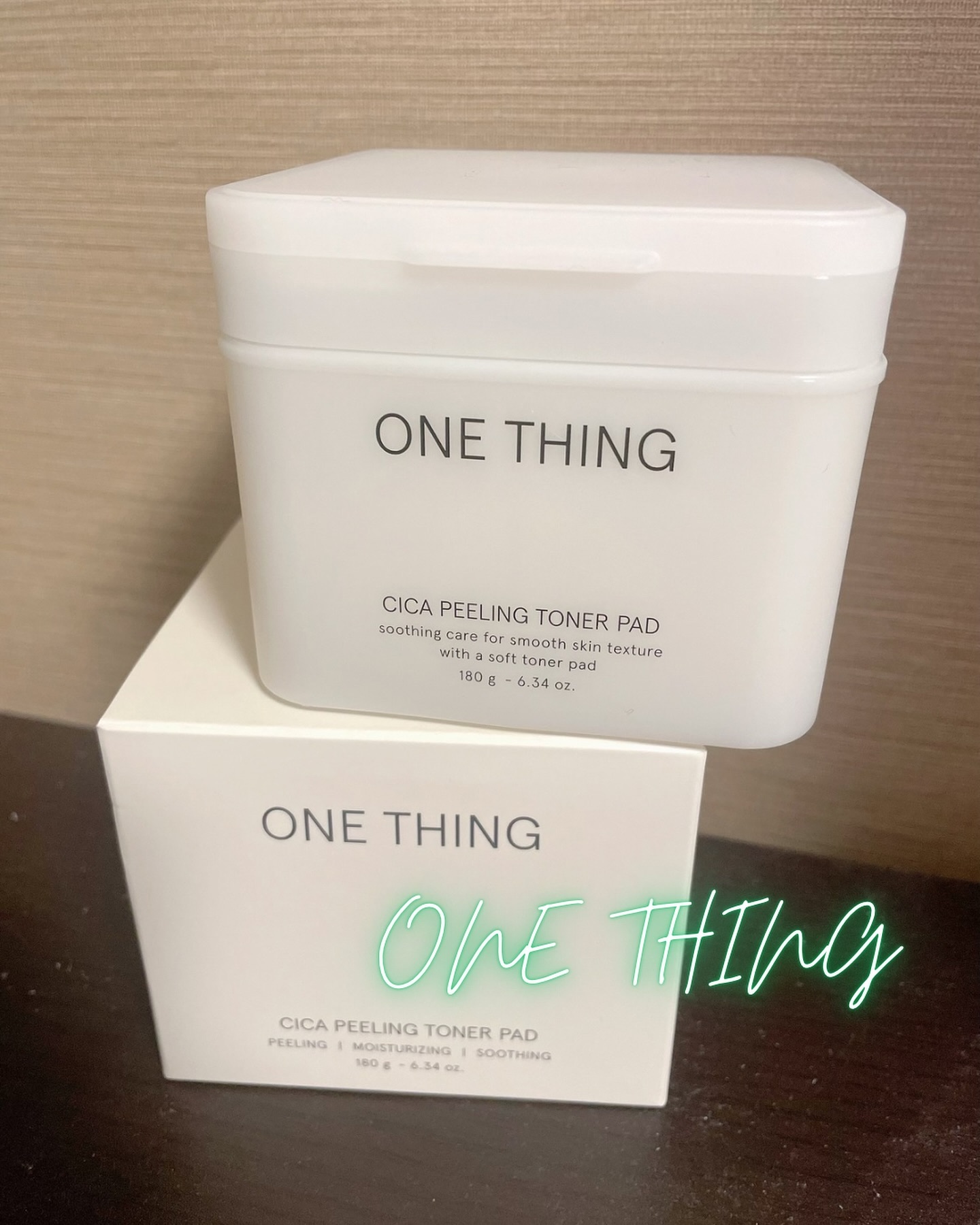 ♡
韓国コスメ「onething ワンシング」
⁡
⁡
⁡
️
⁡
🤍ワンシン シーカーピーリングトナーパッド
⁡
⁡
⁡
たった1枚でツヤ肌 敏感肌 角質&鎮静ケア
⁡
⁡
こんな方にオススメ✨️
︎︎︎︎︎︎☑︎荒れた肌、デコボコのイ