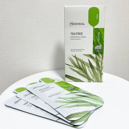ティーツリー エッセンシャルマスクカーミングモイスチャー/MEDIHEAL/シートマスク・パックを使ったクチコミ(1枚目)