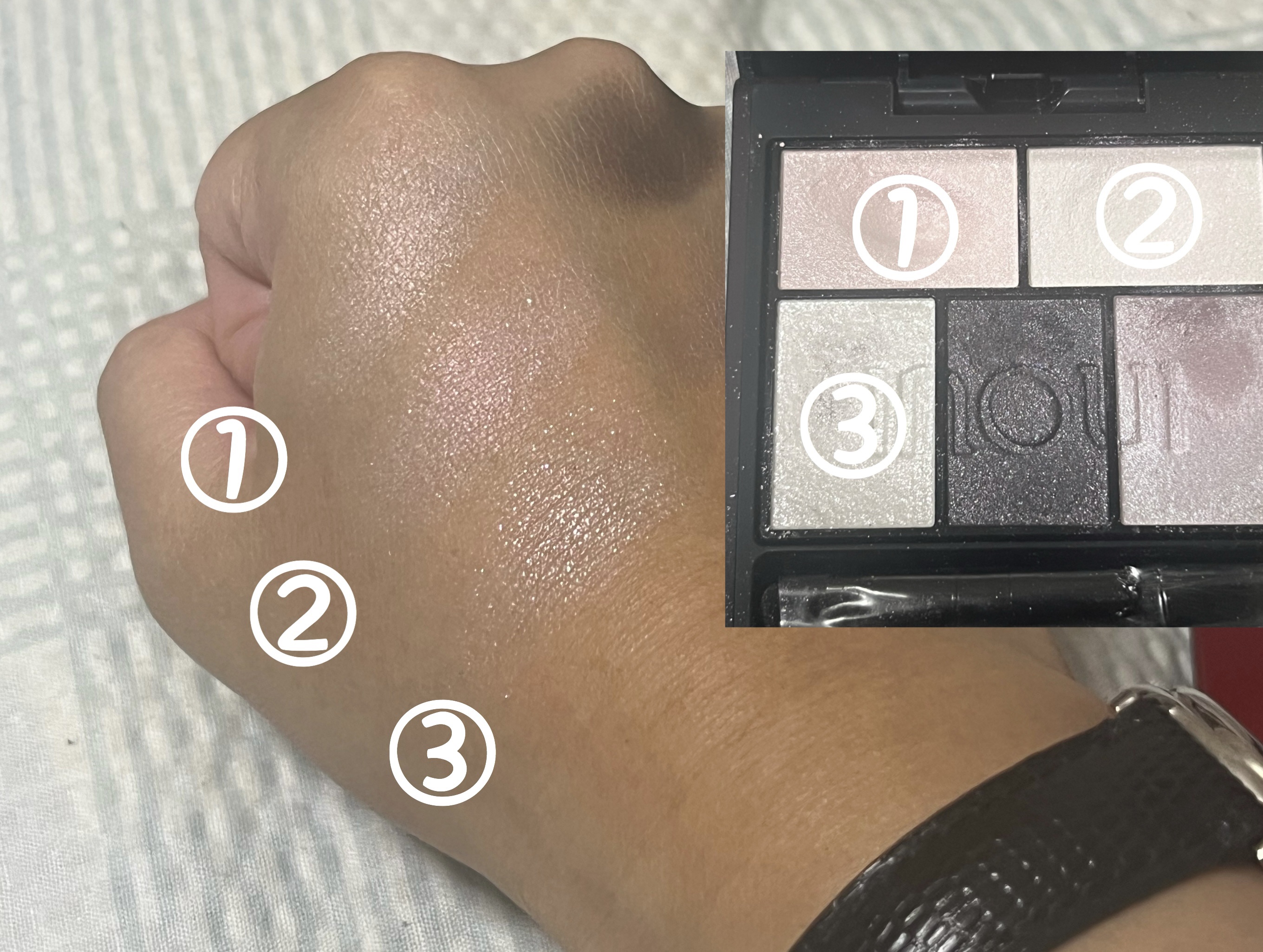 インウイ アイズ/INOUI/アイシャドウパレットを使ったクチコミ（2枚目）