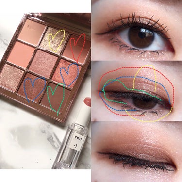 The Bella collection eyeshadow palette/CELEFIT/アイシャドウパレットを使ったクチコミ（3枚目）