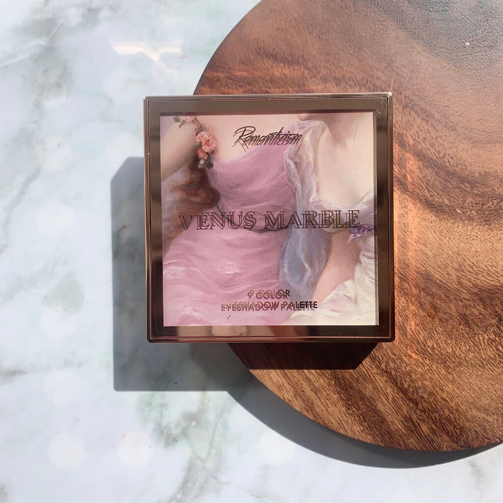 VenusMarble 9色アイシャドウパレット/Venus Marble/アイシャドウパレットを使ったクチコミ(2枚目)