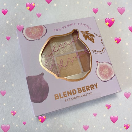 オーラクリエイション/BLEND BERRY/アイシャドウパレットを使ったクチコミ(2枚目)