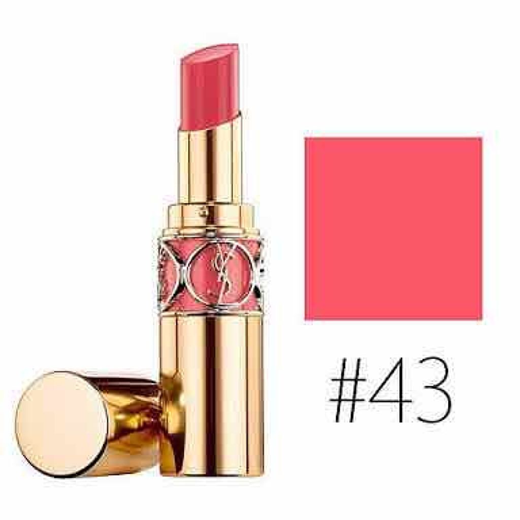 ルージュ ヴォリュプテ シャイン/YVES SAINT LAURENT BEAUTE/口紅を使ったクチコミ（1枚目）