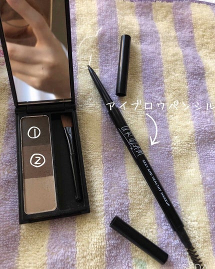 スリムスケッチアイブロウペンシル/U R GLAM/アイブロウペンシルを使ったクチコミ(3枚目)