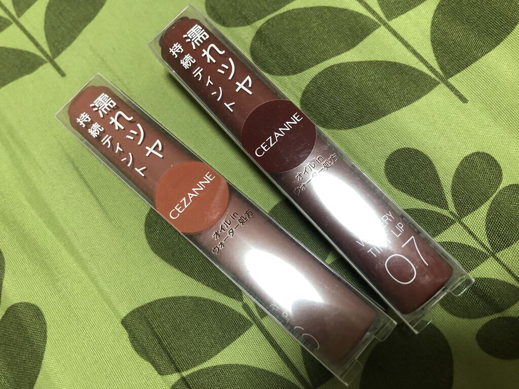 ウォータリーティントリップ/CEZANNE/リップティントを使ったクチコミ（3枚目）