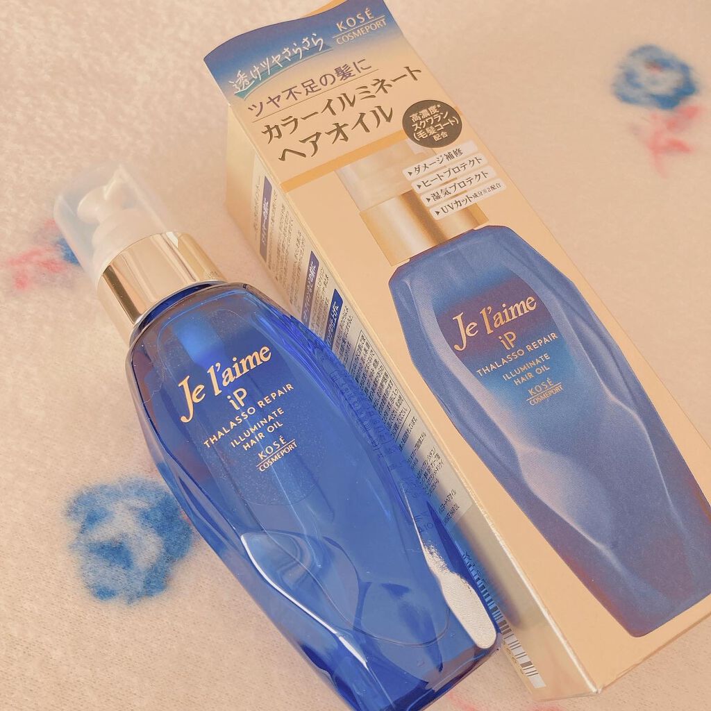 iP タラソリペア 補修美容液 シャンプー/トリートメント (モイスト&スムース)/Je l'aime/市販シャンプーを使ったクチコミ(3枚目)