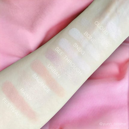 ソフトブラーリングアイパレット/wakemake/アイシャドウパレットを使ったクチコミ(4枚目)