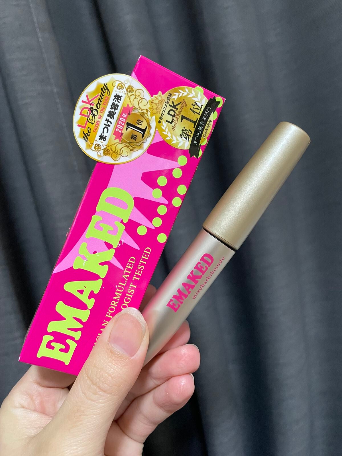 EMAKED(エマーキット)/水橋保寿堂製薬/まつげ美容液を使ったクチコミ(1枚目)