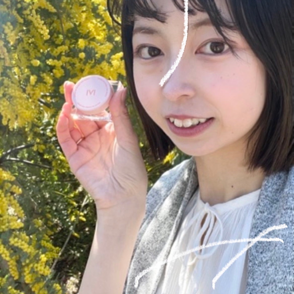 ムードミックスクリームブラッシャー/MAD PEACH/ジェル・クリームチークを使ったクチコミ(1枚目)