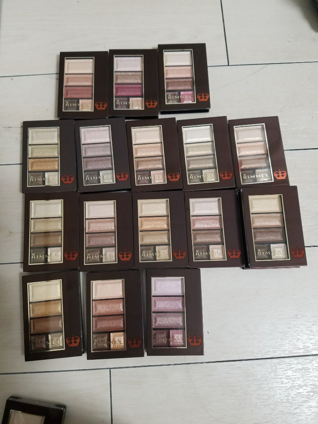 ショコラスウィート アイズ/リンメル ロンドン/アイシャドウパレットを使ったクチコミ(1枚目)