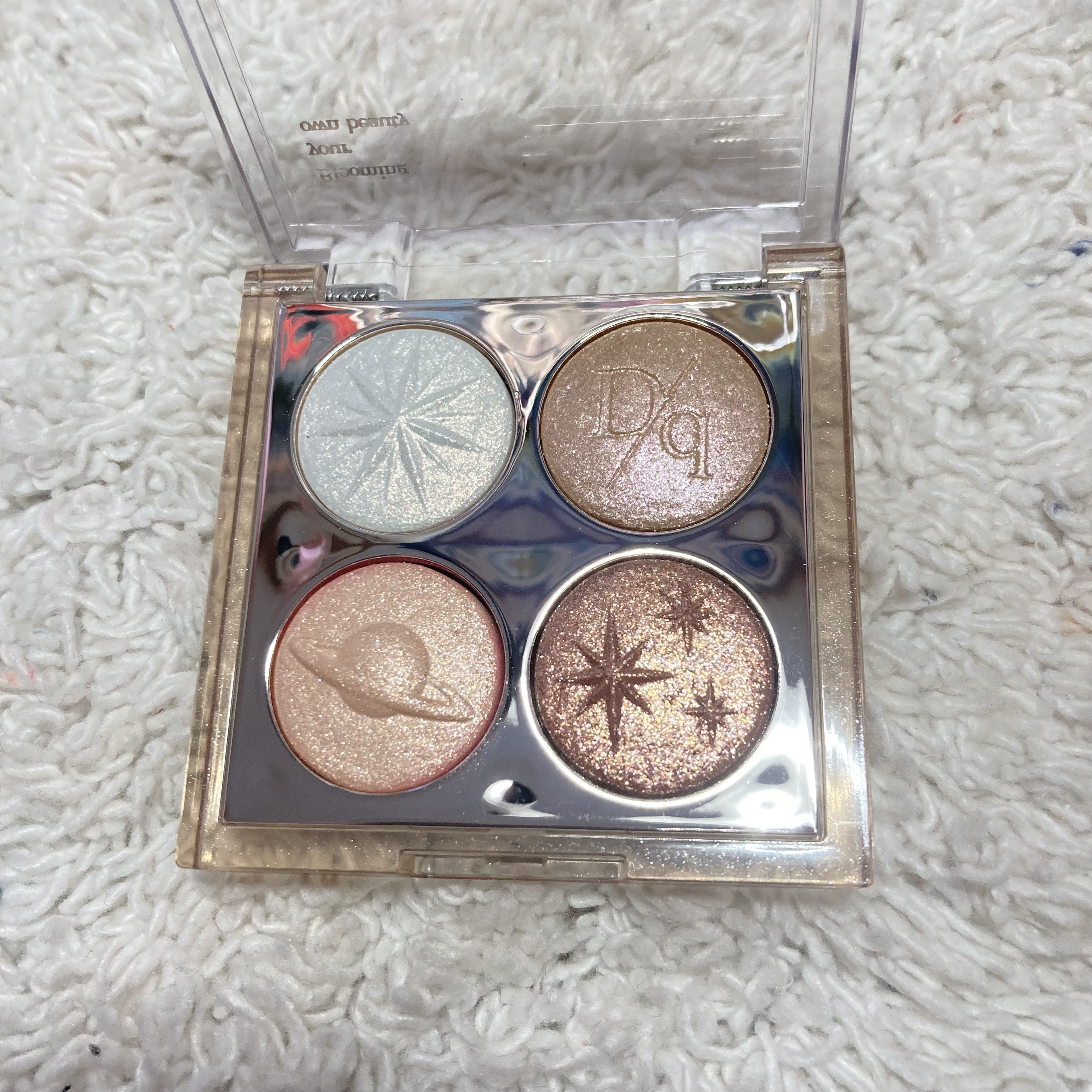 スターリーナイト シャドウパレット 01 ムーンライト/dasique/アイシャドウパレットを使ったクチコミ（1枚目）