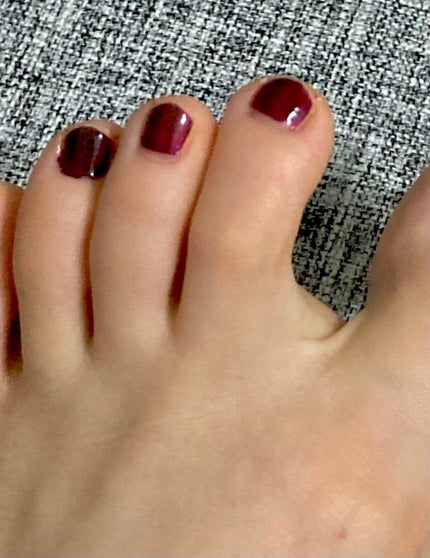 ネイル エナメル 370 パープル系/ちふれ/マニキュアを使ったクチコミ(3枚目)