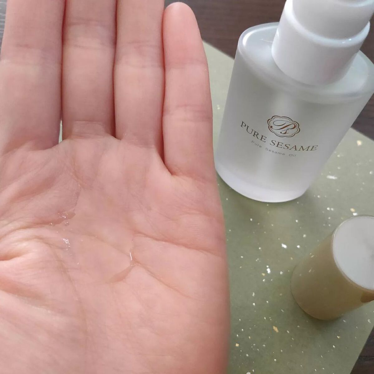 ピュアセサミオイル/竹本油脂/その他スキンケアを使ったクチコミ(3枚目)