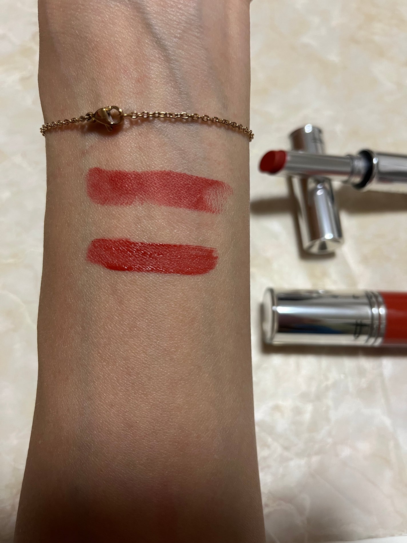 ロックドキス リップスティック/M・A・C/口紅を使ったクチコミ(7枚目)