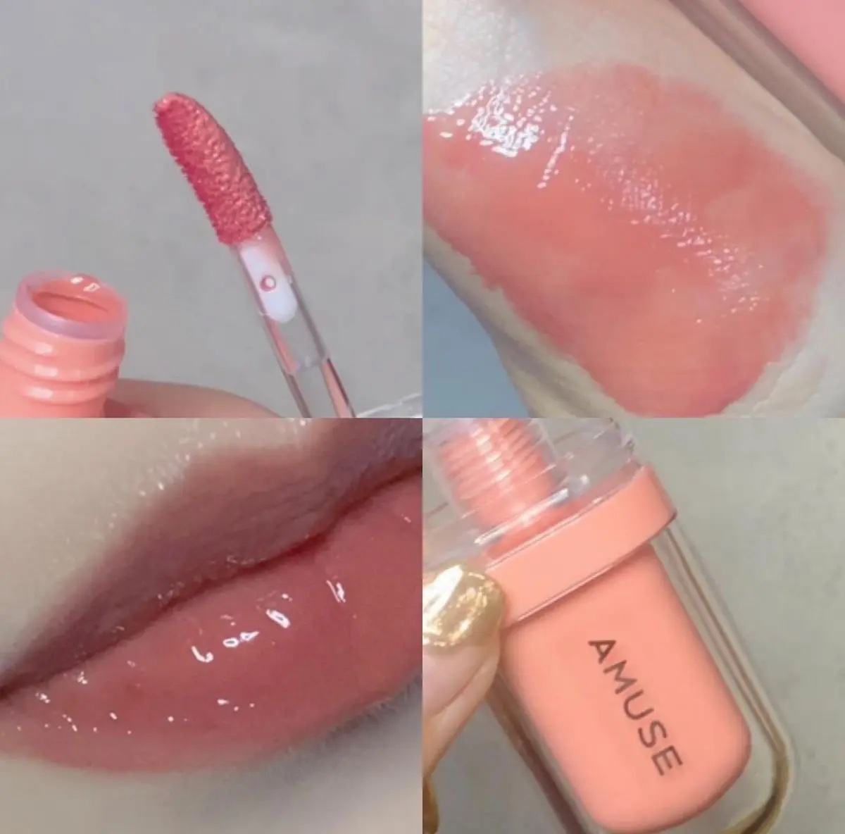 ジェルフィットティント/AMUSE/リップティントを使ったクチコミ（2枚目）