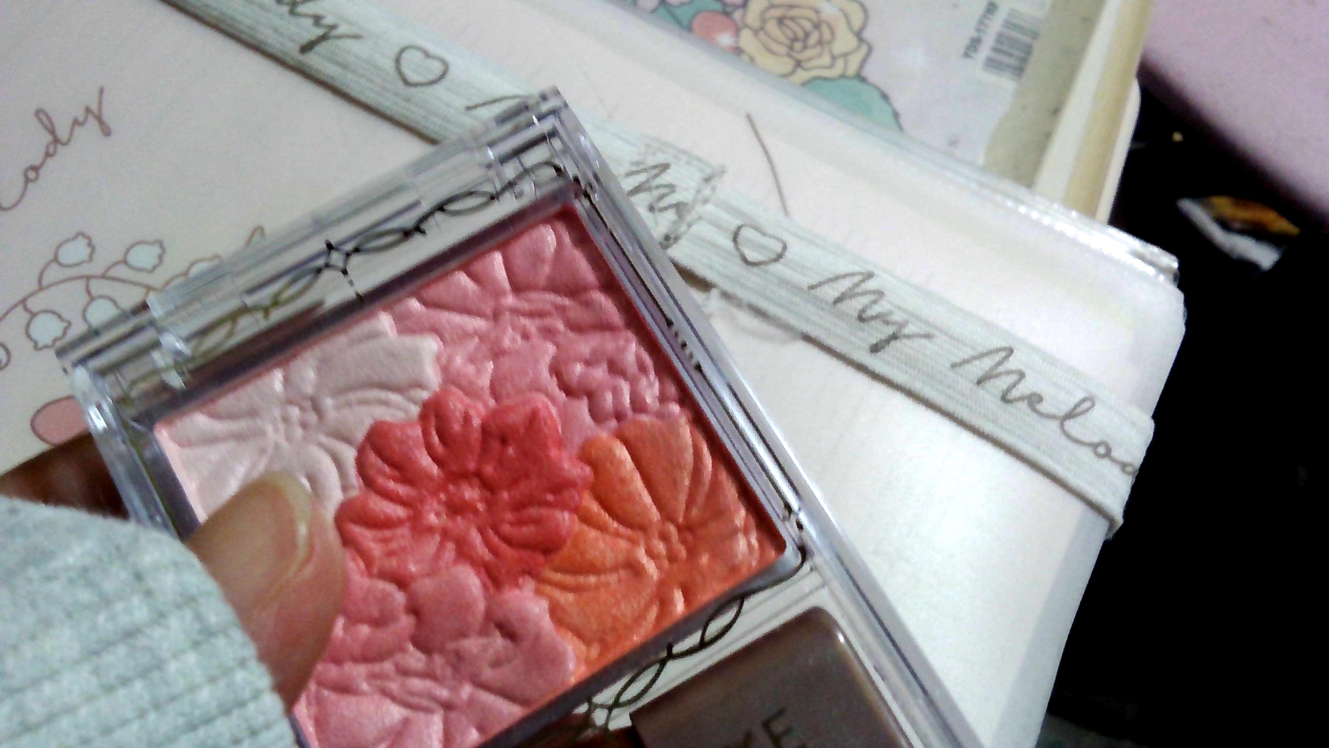 グロウフルールチークス/キャンメイク/パウダーチークを使ったクチコミ（1枚目）