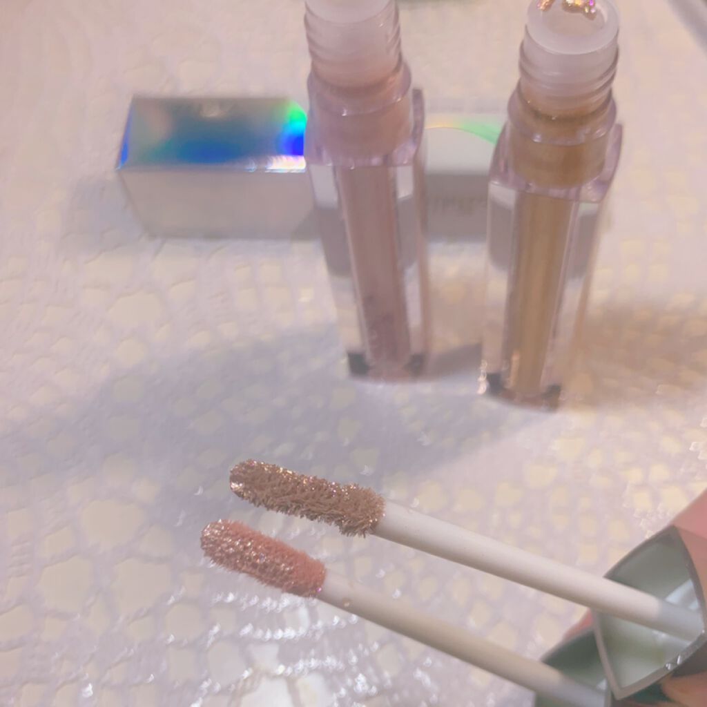 ダイヤモンドシリーズ 星空リキッドアイシャドウ/ZEESEA/リキッドアイシャドウを使ったクチコミ(2枚目)