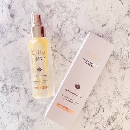 ダルバ ホワイトトリュフファーストスプレーセラム/ダルバ/ミスト状化粧水を使ったクチコミ(1枚目)