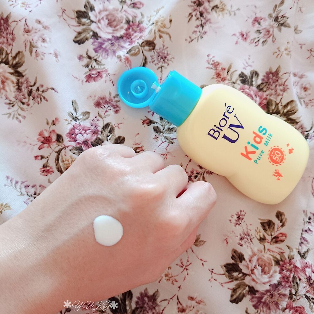 ビオレUV キッズピュアミルク/ビオレ/日焼け止めミルクを使ったクチコミ(2枚目)