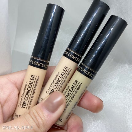 カバーパーフェクション チップコンシーラー/the SAEM/リキッドコンシーラーを使ったクチコミ(6枚目)