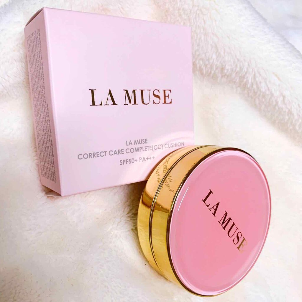 CORRECT CARE COMPLETE CC CUSHION/ラミューズ/クッションファンデーションを使ったクチコミ(1枚目)