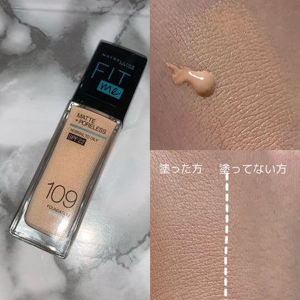 フィットミー リキッドファンデーション R/MAYBELLINE NEW YORK/リキッドファンデーションを使ったクチコミ(2枚目)