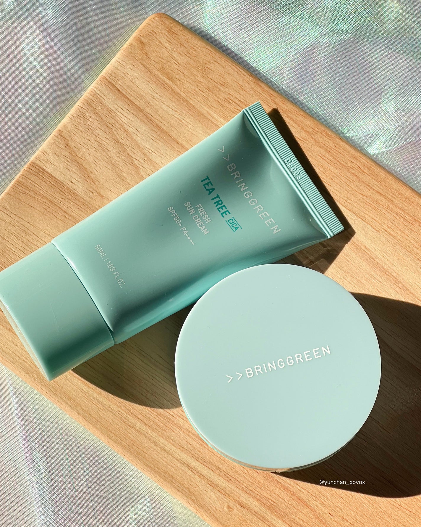 ティーツリーシカ トーンアップサンクッション/BRING GREEN/クッションファンデーションを使ったクチコミ(7枚目)