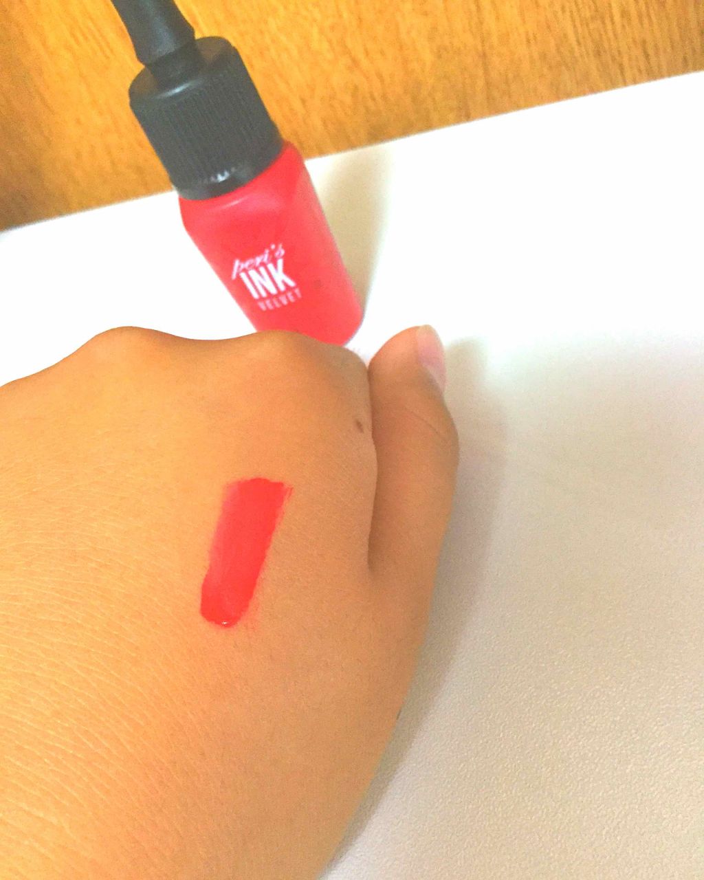 インク ベルベット/PERIPERA/口紅を使ったクチコミ(1枚目)
