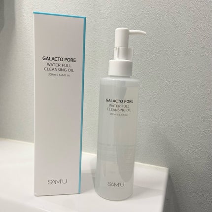 ガラクトポアウォーターフルクレンジングオイル/SAM'U/オイルクレンジングを使ったクチコミ(1枚目)