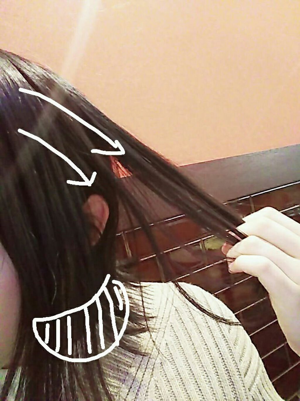 パサつきしらずのまとまるミルク/リーゼ/ヘアワックス・クリームを使ったクチコミ（2枚目）