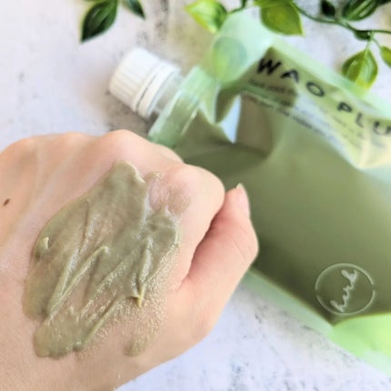 skinmarche WAOPLUS ハートリーフマグワートブースターマスク/ブレーンコスモス/洗い流すパック・マスクを使ったクチコミ(3枚目)