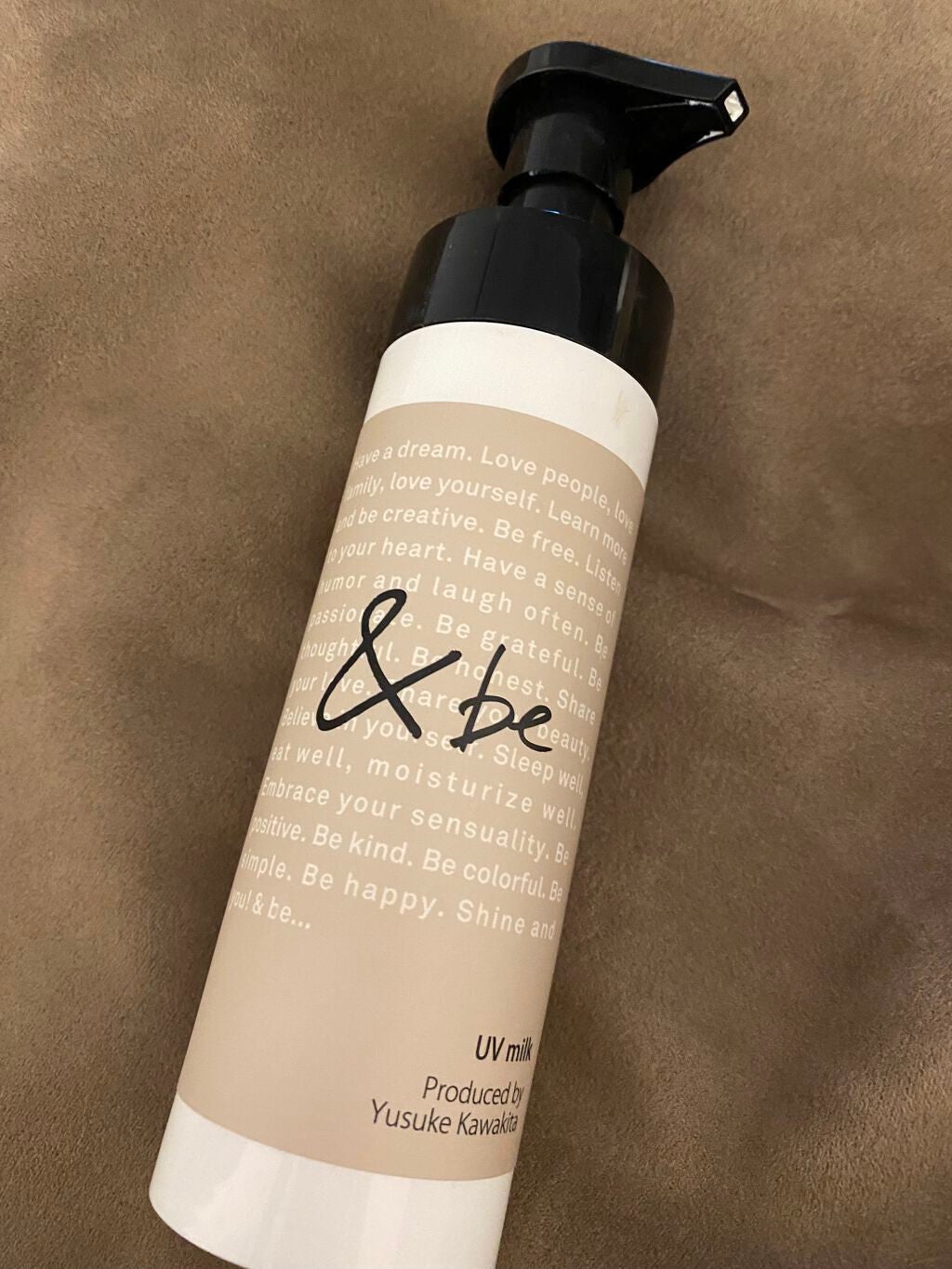 UVミルク/&be/日焼け止め・UVケアを使ったクチコミ(1枚目)