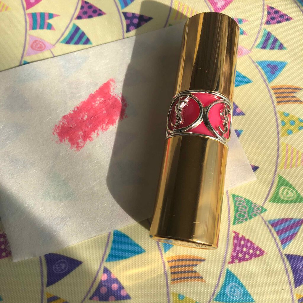 ルージュ ヴォリュプテ シャイン/YVES SAINT LAURENT BEAUTE/口紅を使ったクチコミ(1枚目)