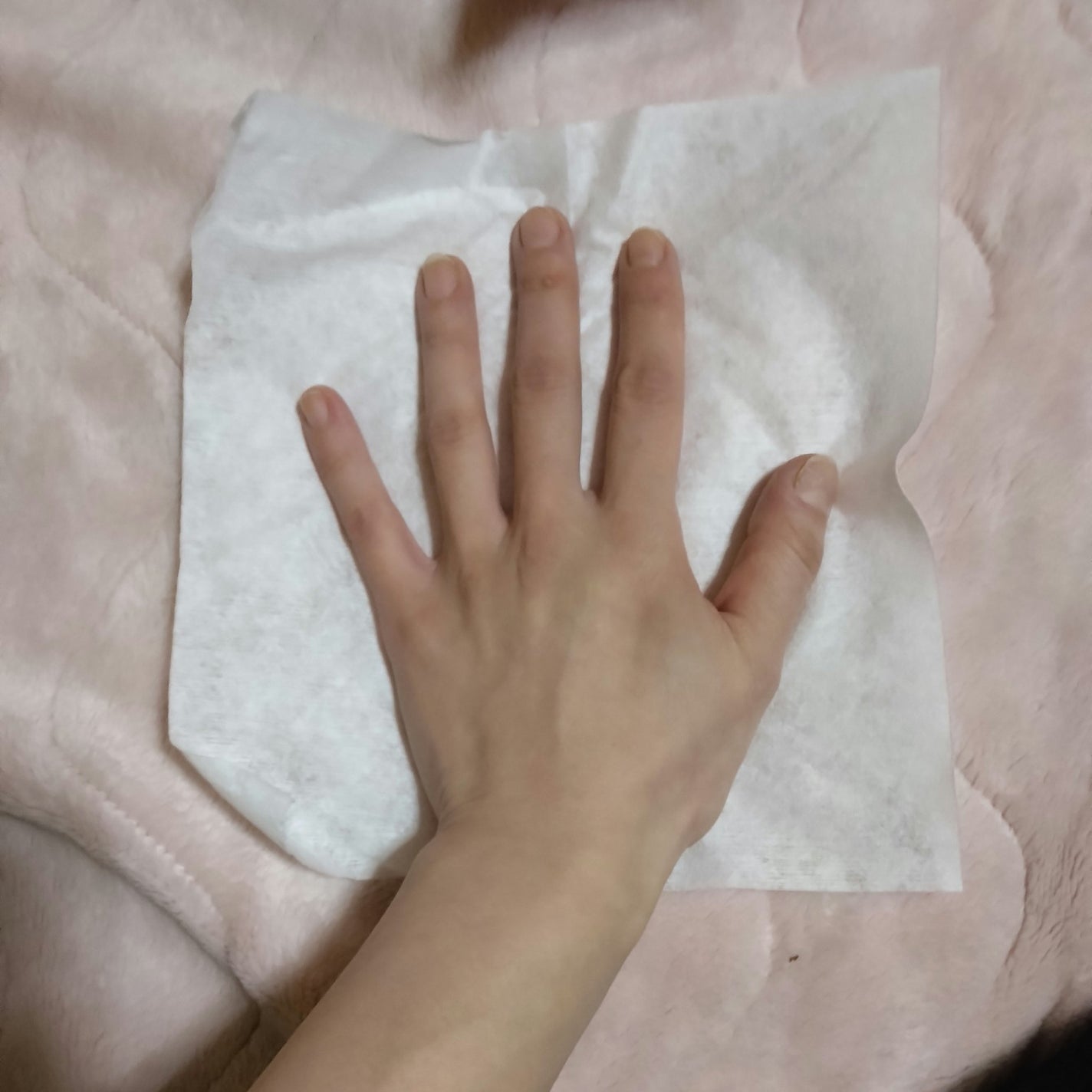 3WAY使い捨てタオル/コットン・ラボ/コットンを使ったクチコミ(3枚目)