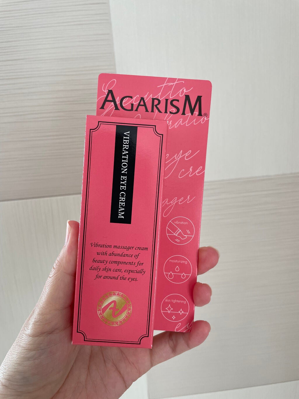 アイキュット マッサージャークリーム/AGARISM/アイケア・アイクリームを使ったクチコミ(2枚目)