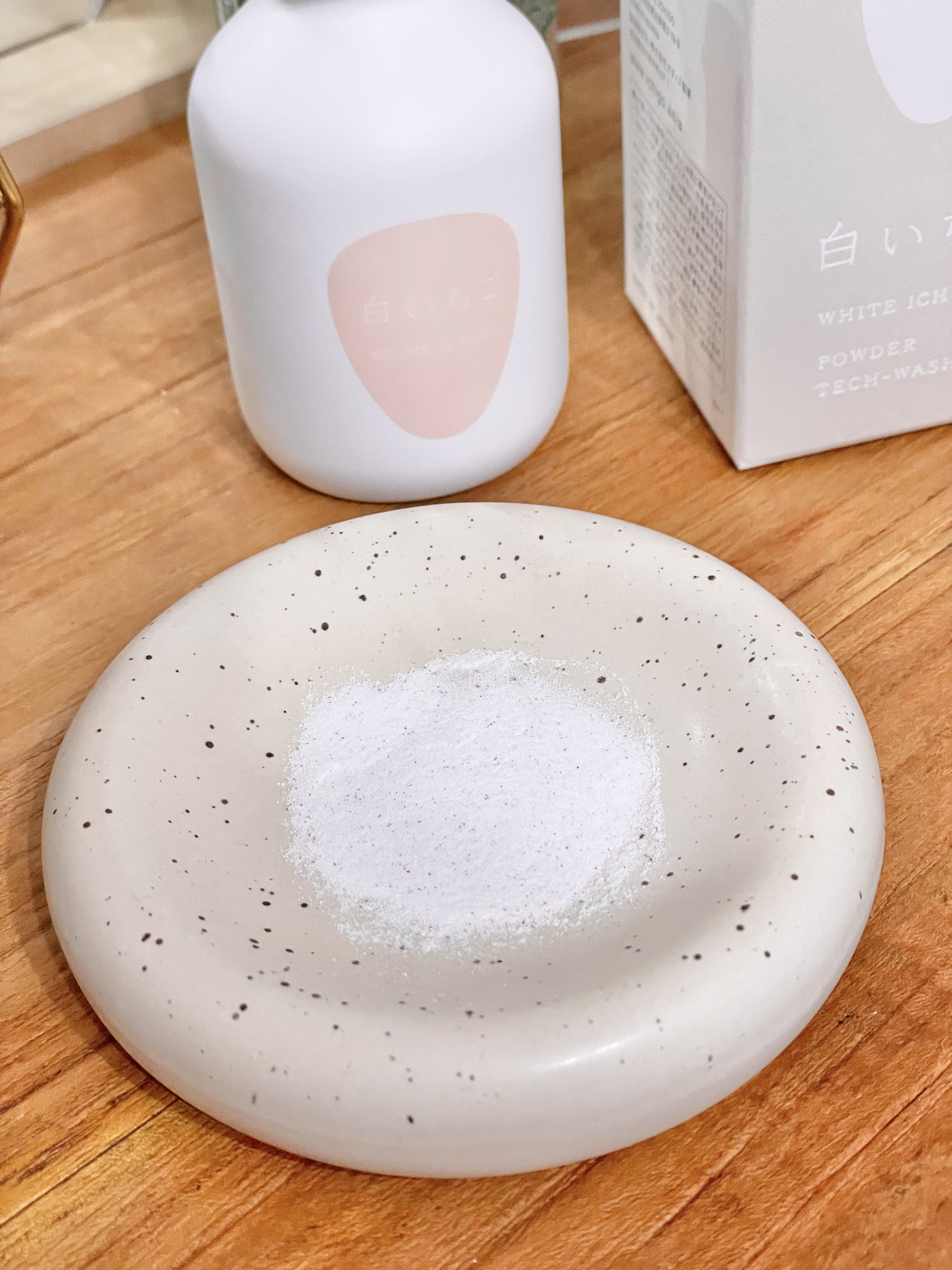 パウダーテック・ウォッシュ/WHITE ICHIGO/洗顔パウダーを使ったクチコミ（2枚目）