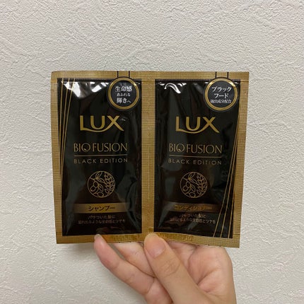 バイオフュージョン ブラックエディション/LUX/市販シャンプーを使ったクチコミ(1枚目)