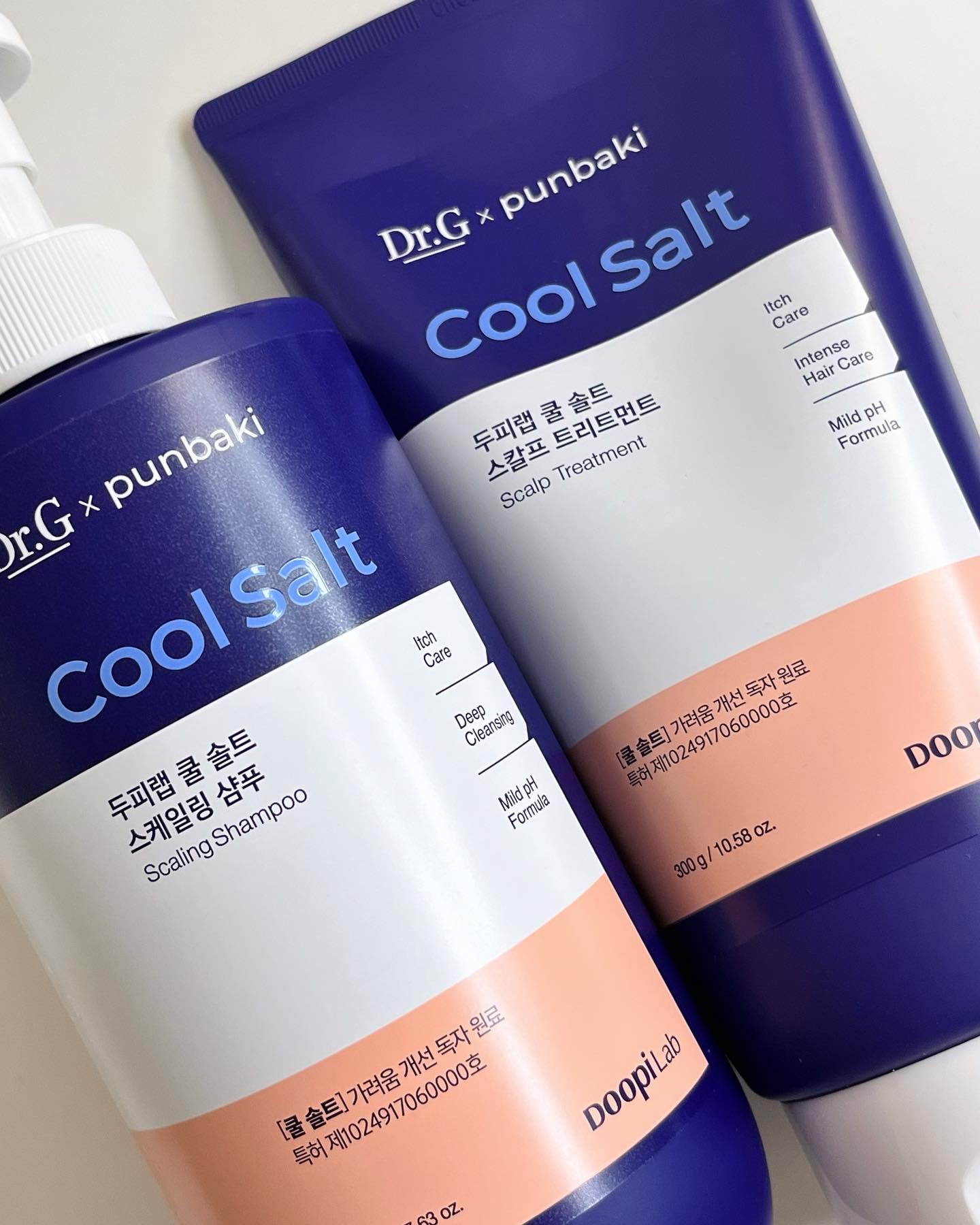 クールソルトスケーリングシャンプー/クールソルトスカルプトリートメント/Dr.G/市販シャンプーを使ったクチコミ（1枚目）