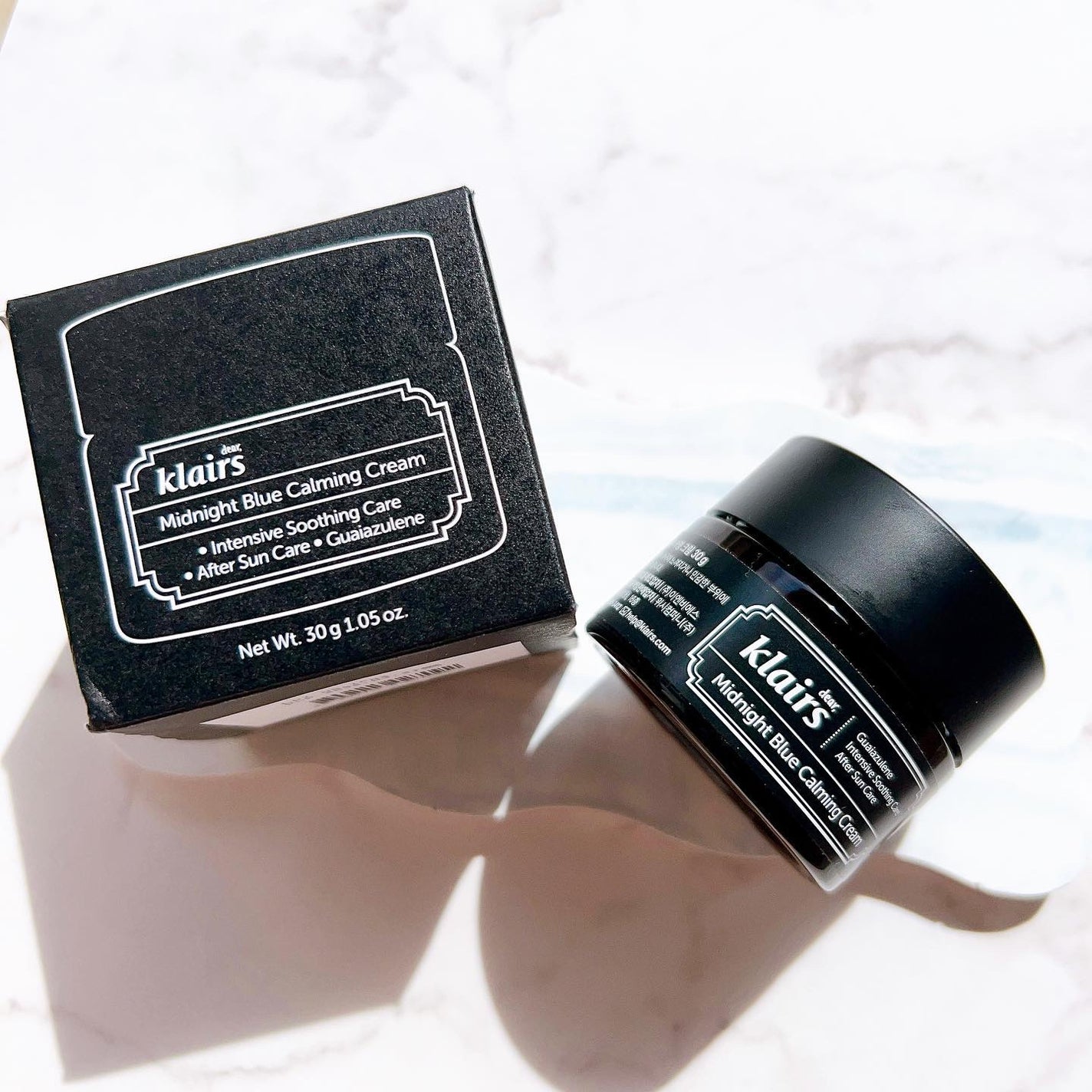 ミッドナイトブルーカーミングクリーム/Klairs/フェイスクリームを使ったクチコミ(6枚目)
