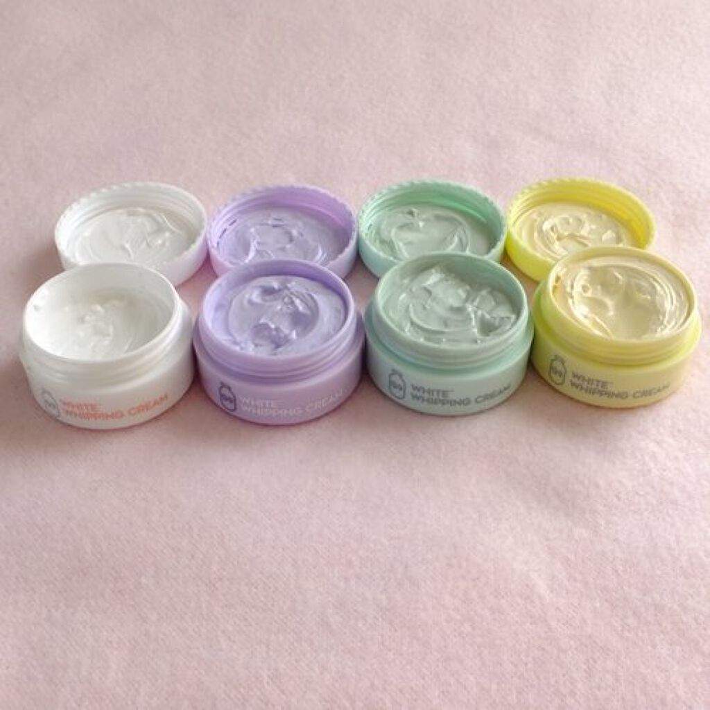 WHITE WHIPPING CREAM mini 4color/G9SKIN/化粧下地を使ったクチコミ（2枚目）