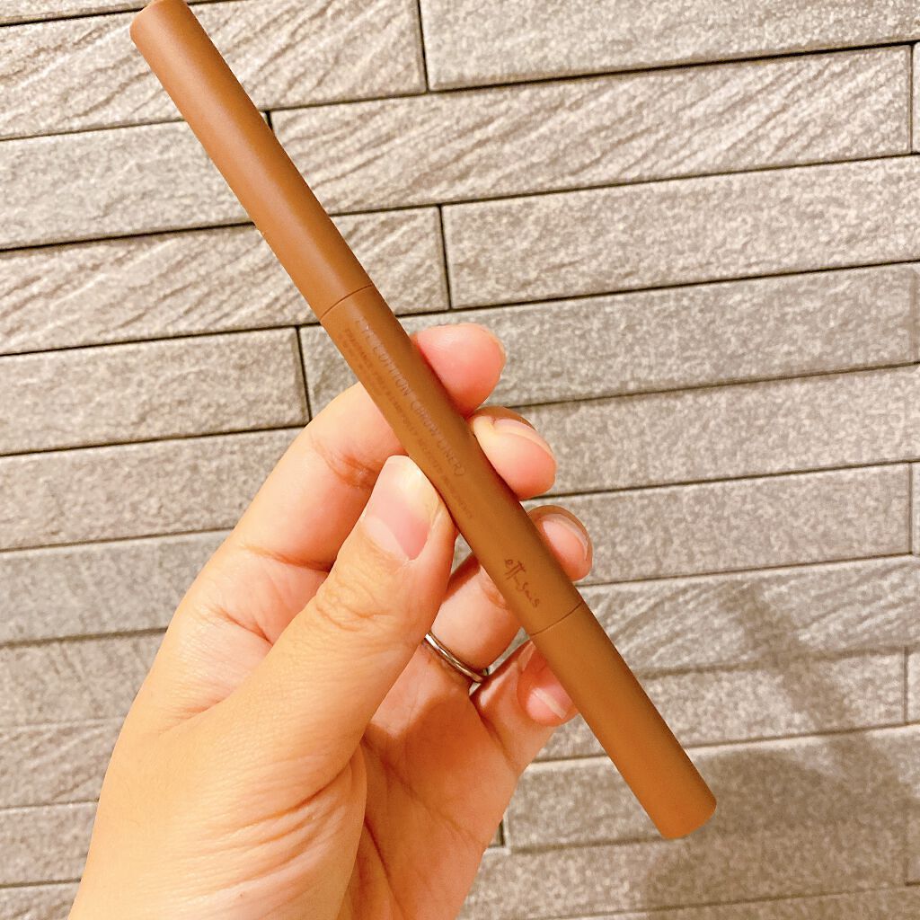 エテュセ アイエディション(ブロウライナー) 02 アッシュピンク/ettusais/アイブロウペンシルを使ったクチコミ（2枚目）