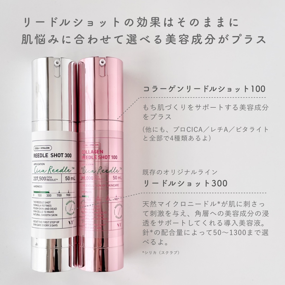 コラーゲンリードルショット100/VT/ブースター・導入液を使ったクチコミ（2枚目）