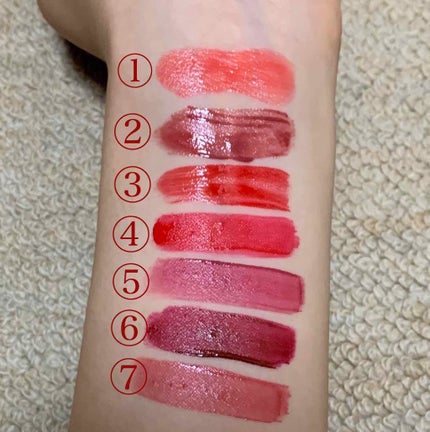 ルージュ ピュールクチュール ヴェルニ/YVES SAINT LAURENT BEAUTE/口紅を使ったクチコミ(2枚目)