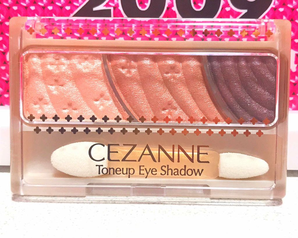 トーンアップアイシャドウ/CEZANNE/アイシャドウパレットを使ったクチコミ(1枚目)
