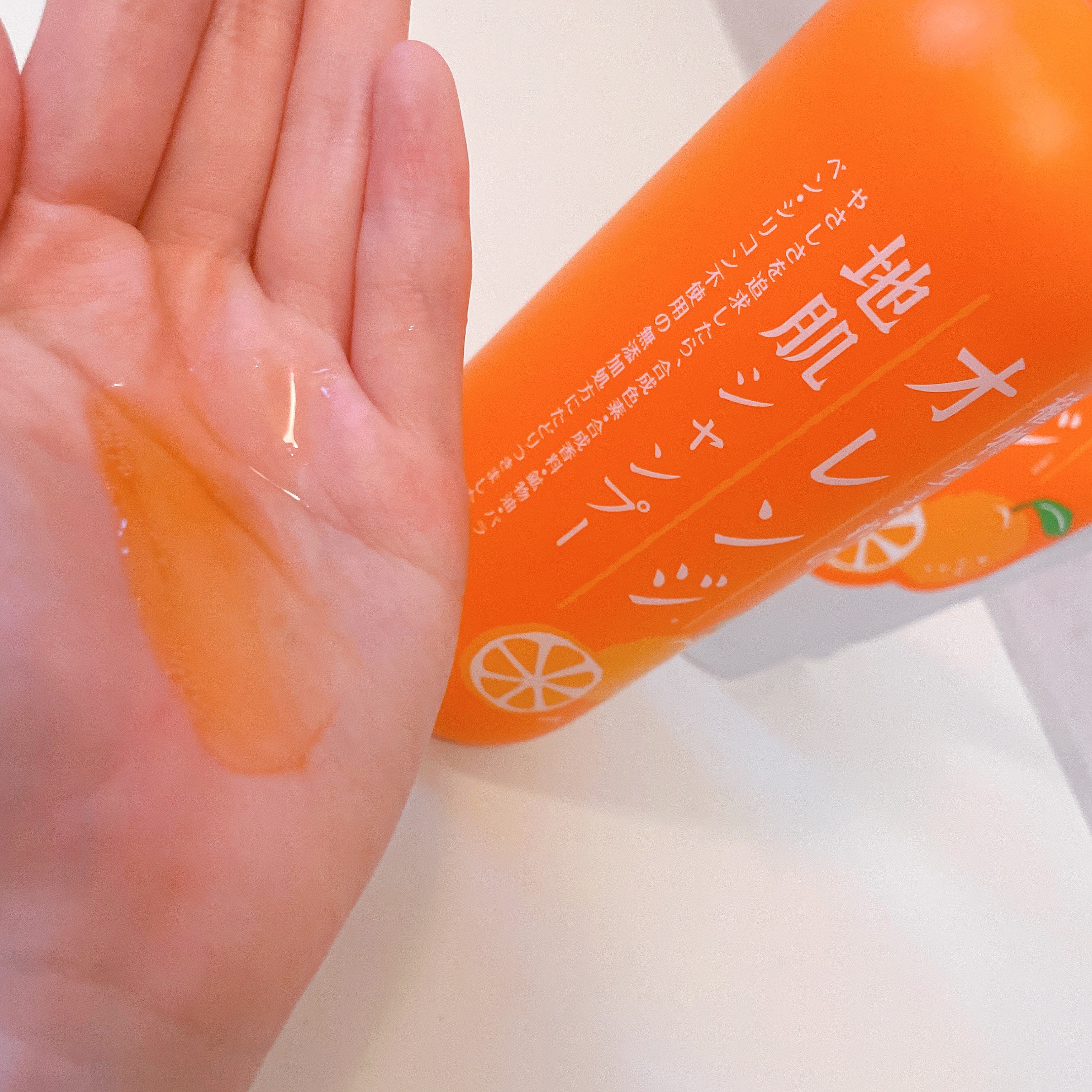 植物生まれのオレンジ地肌シャンプーS／オレンジ果汁トリートメントN/石澤研究所/市販シャンプーを使ったクチコミ（3枚目）