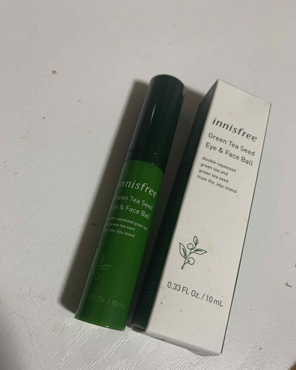 グリーンティーシード アイ&フェイスボール/innisfree/美容液を使ったクチコミ(1枚目)