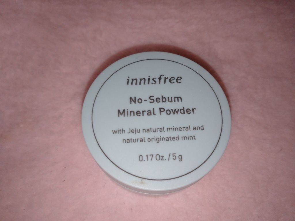 ノーセバム ミネラルパウダー/innisfree/ルースパウダーを使ったクチコミ（1枚目）