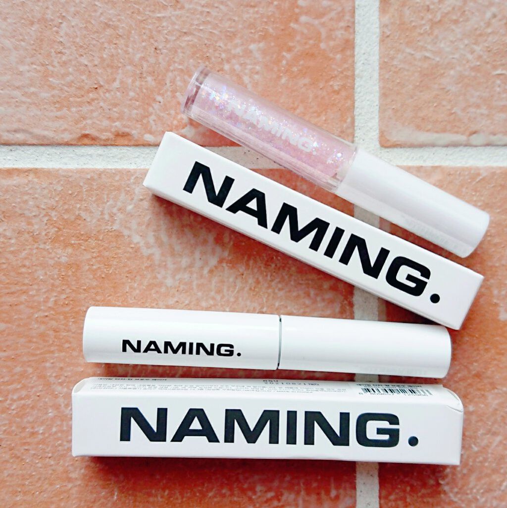  ダズリングアイグリッター/NAMING./リキッドアイシャドウを使ったクチコミ（1枚目）